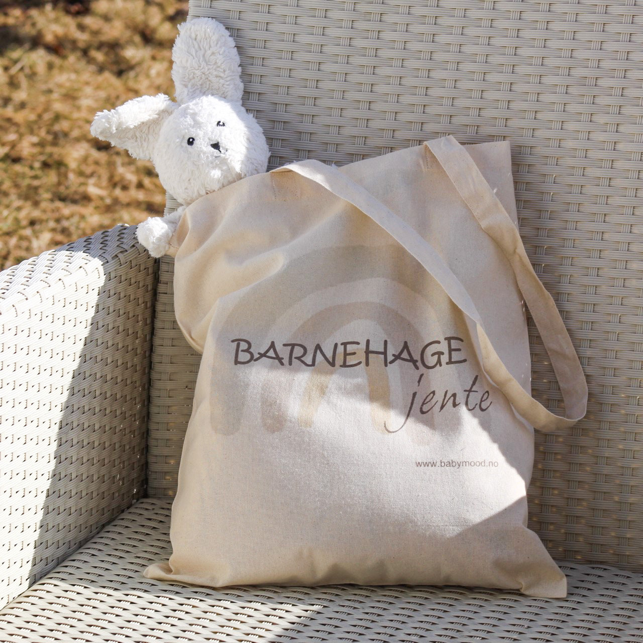 Bomullsveske BARNEHAGEJENTE