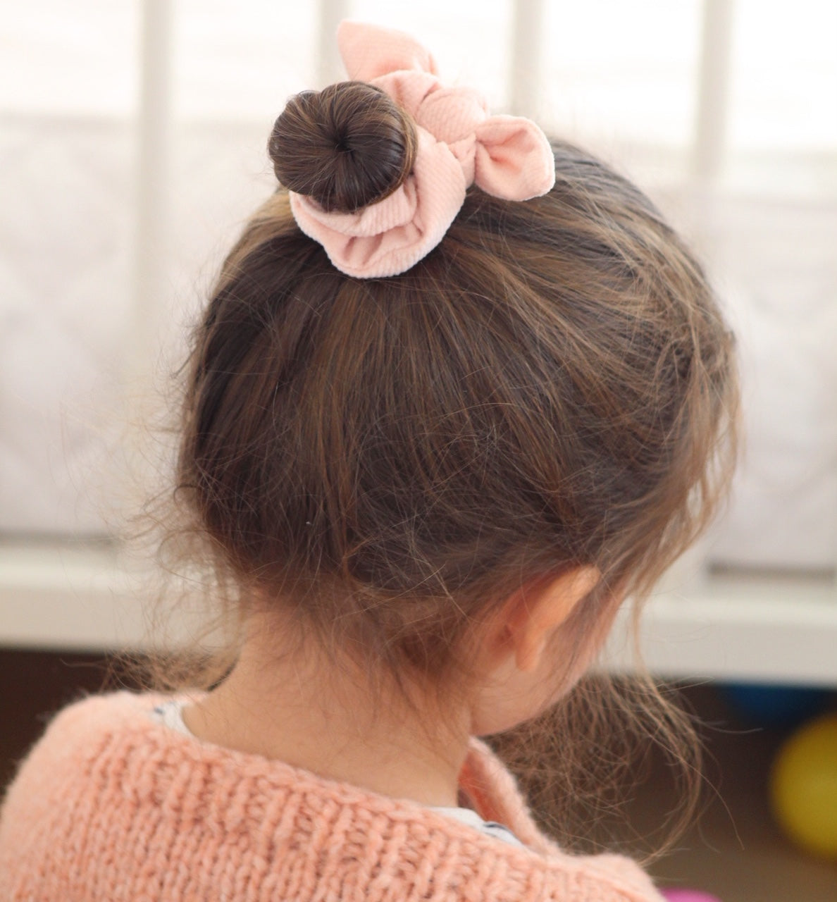 Scrunchie velvet, babyrosa