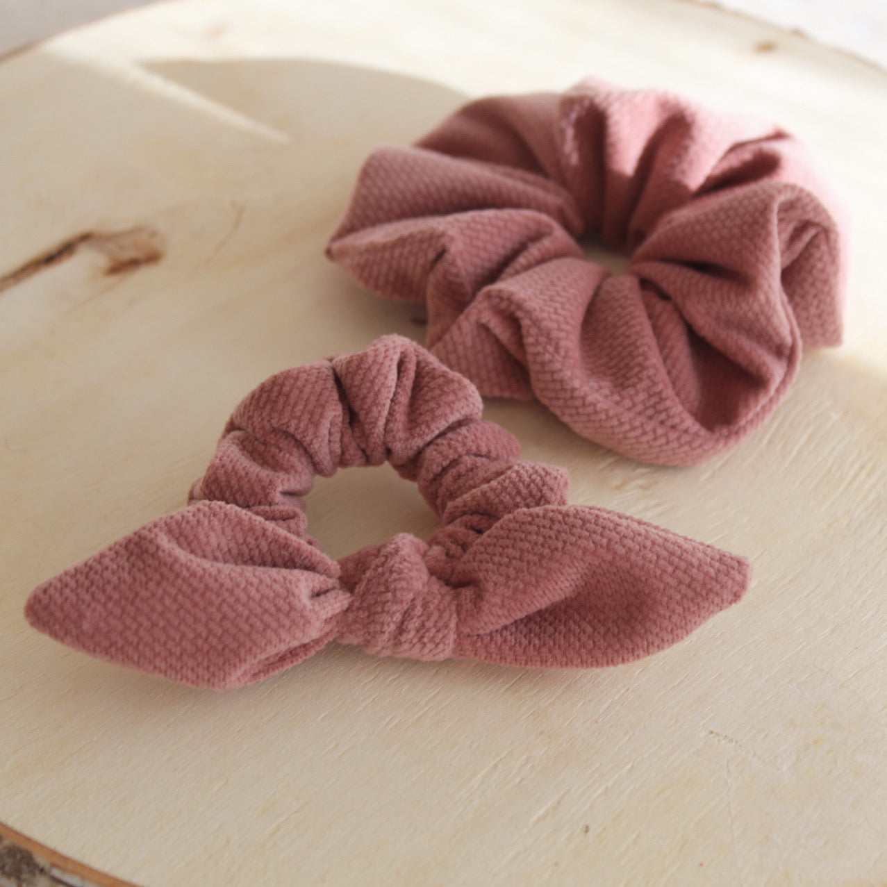 Scrunchie velvet, burgundy