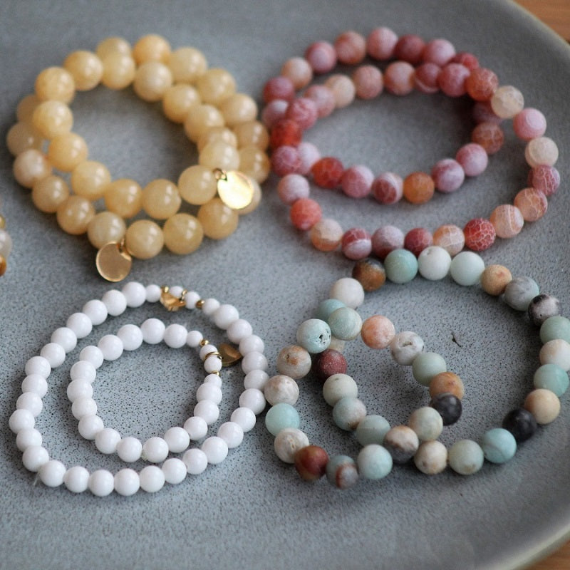 Bracelet Mini & Me, blue amazonite