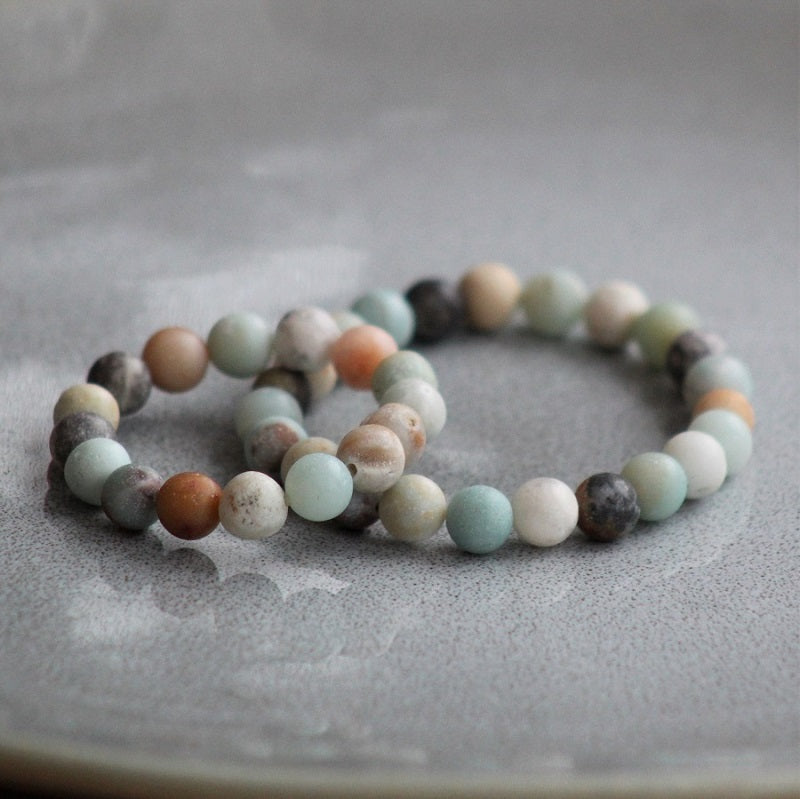 Bracelet Mini & Me, blue amazonite