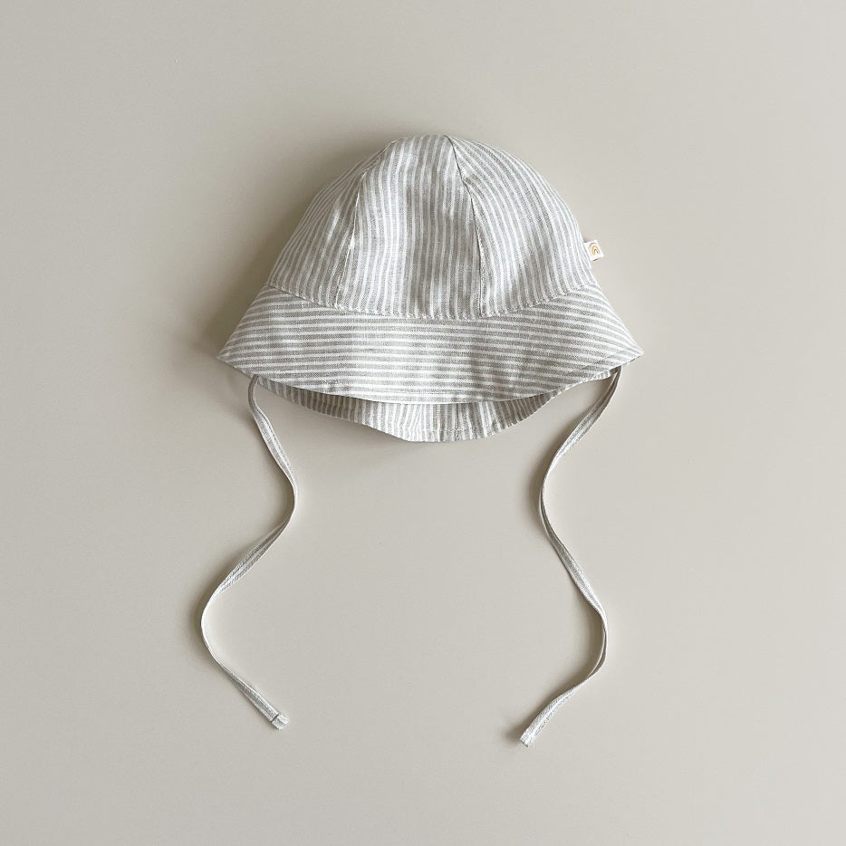 Solhatt i lin SAVANNA | 3 farger, strl: 6M-3Y