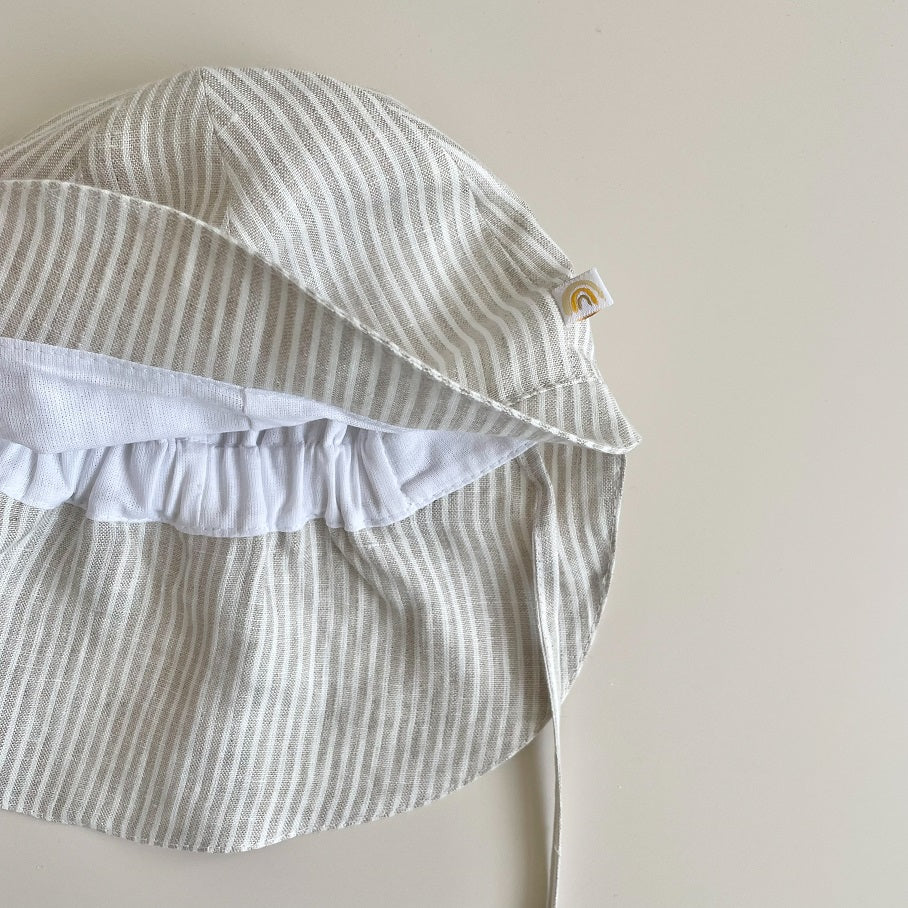 Solhatt i lin SAFARI | 3 farger, strl: 10M-5Y
