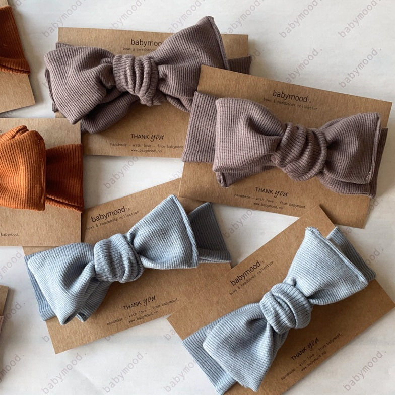 Headband bowknot, jeans | sizes: 0-6, 6-12, 12-24
