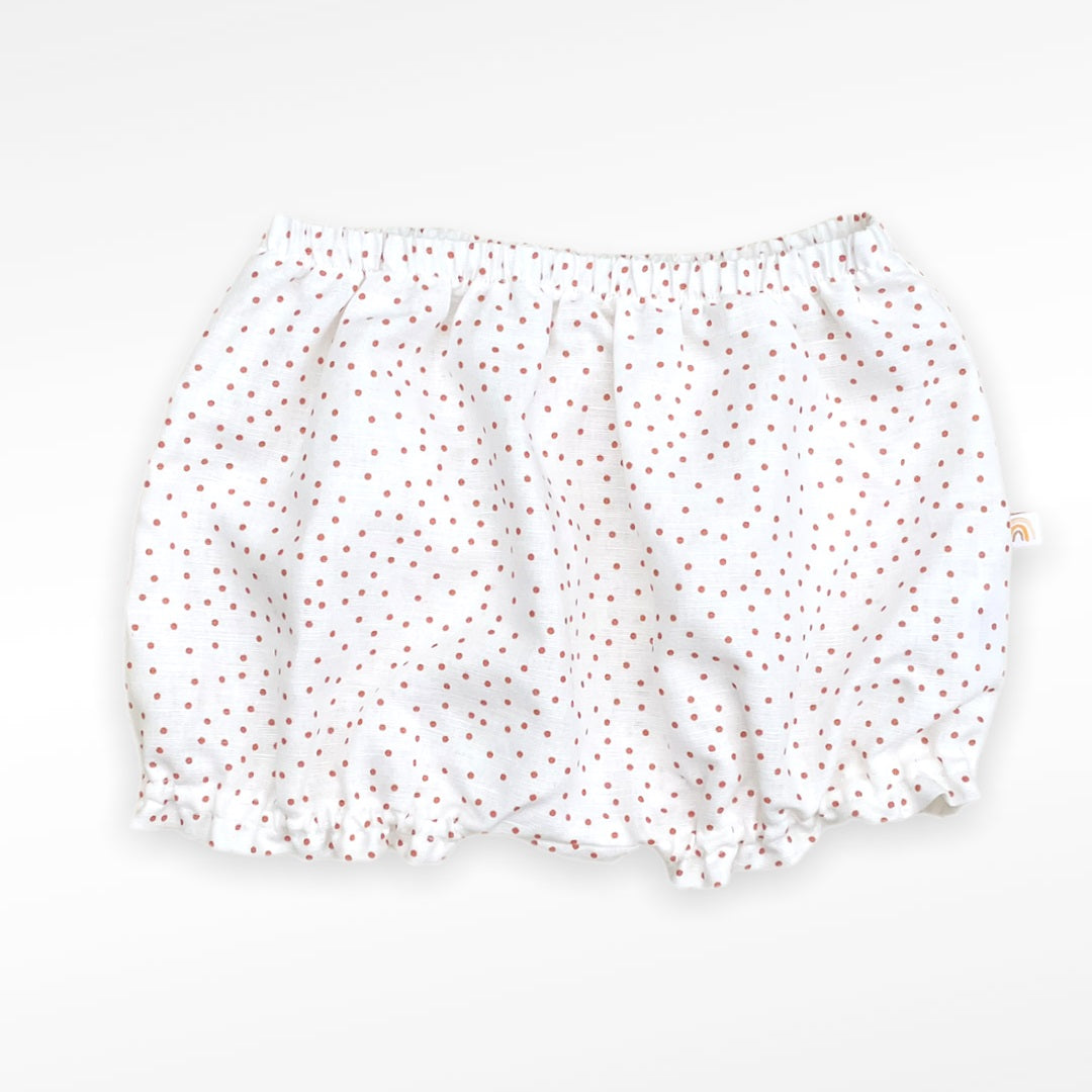 Bloomer in linen DOTS | ecru