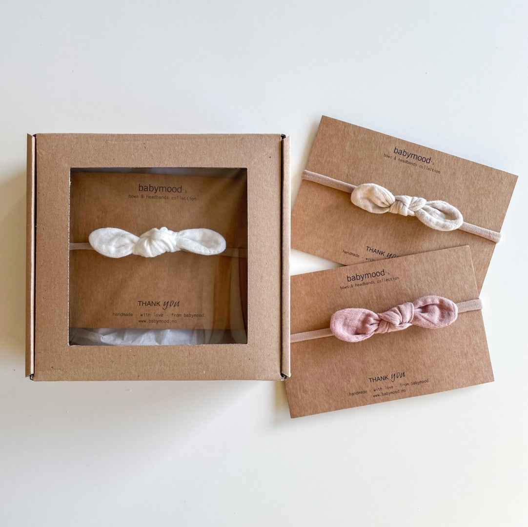 Baby bow, muslin cotton | Bella