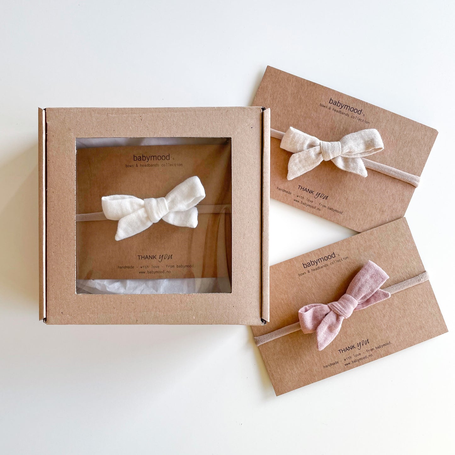 Baby bow, muslin cotton | Sophia