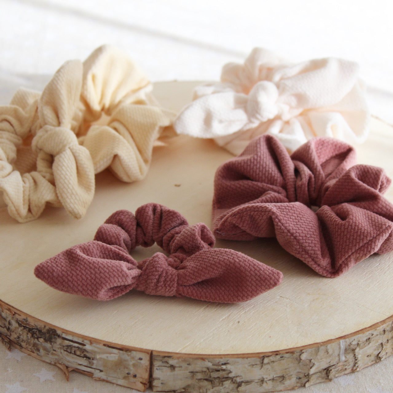 Scrunchie velvet, burgundy