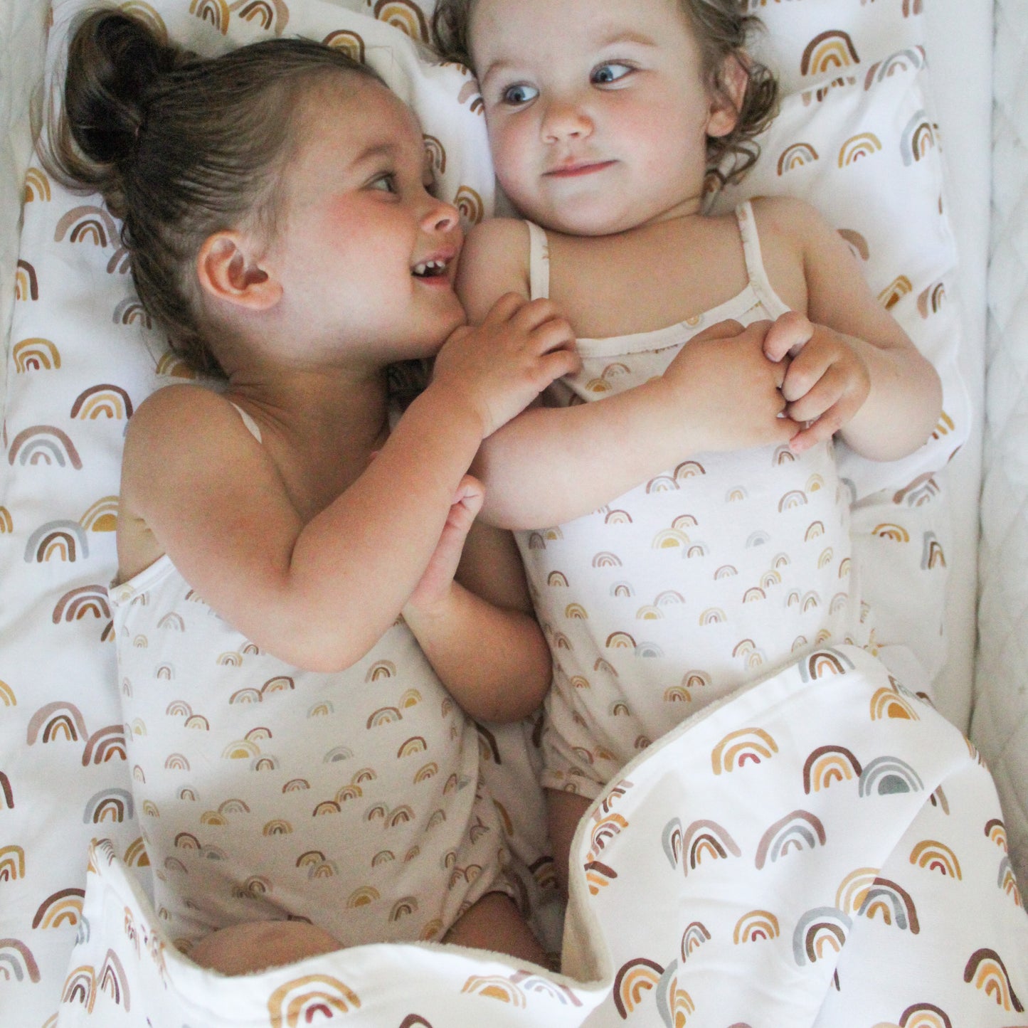 Singlet body, organic cotton GOTS | rainbow
