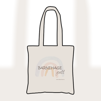 Bomullsveske BARNEHAGEGUTT