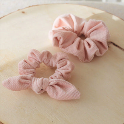 Scrunchie velvet, babyrosa