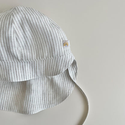 Sun hat in linen SAFARI | 3 colors, size: 10M-5Y