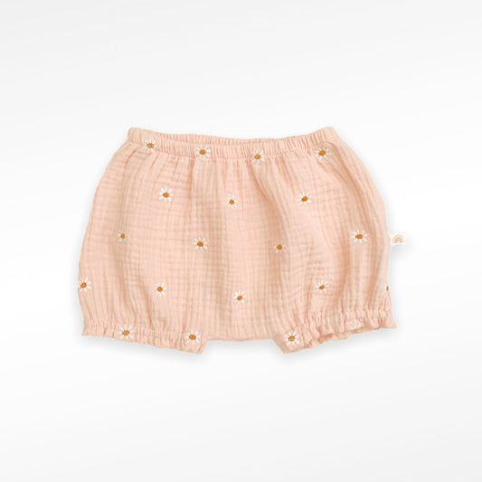 Bloomer Sunflower, organic muslin GOTS | powder pink